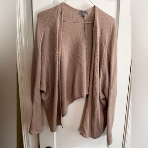 Oversized knit cardigan